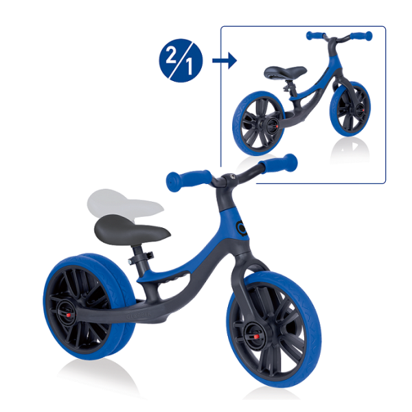 Globber Lernlaufrad Go Bike Elite Duo - dunkelblau